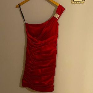 Bisou Bisou Red Dress